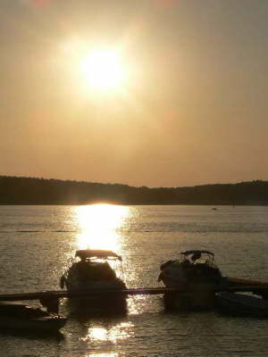 Zwei Boote unter sich